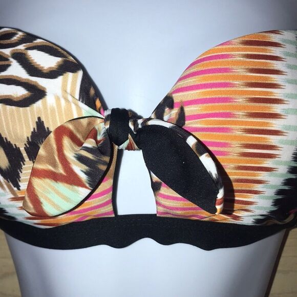 L‎ Space Bandeau Bikini Top nwot - Picture 5 of 8